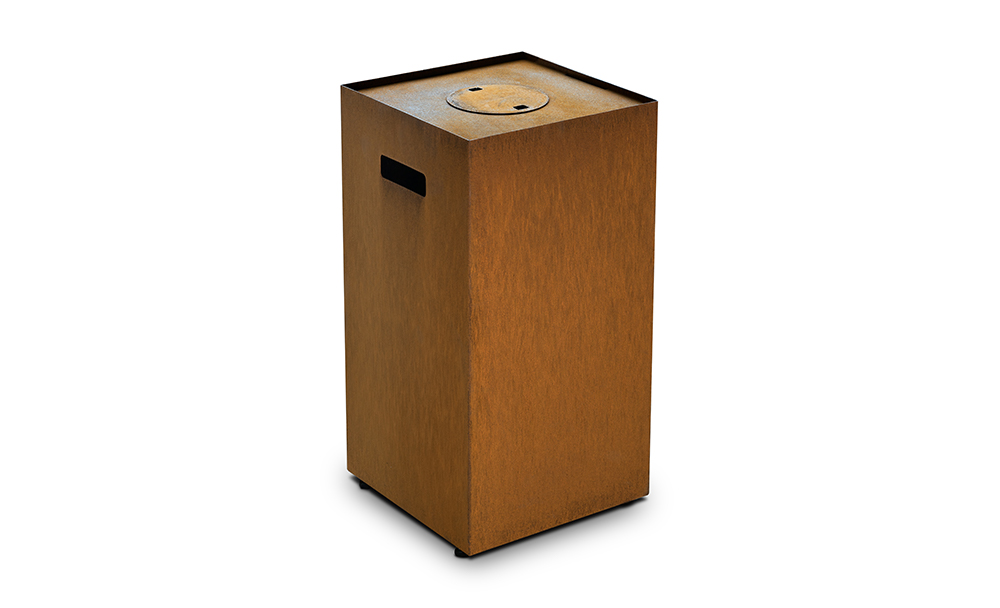 Glass Cylinder Case Corten Optional Accessories